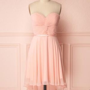 Boutique 1861 - Pink Chiffon Dress - Size: 8